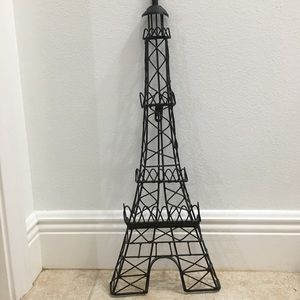 Black Eiffel Tower wall decor